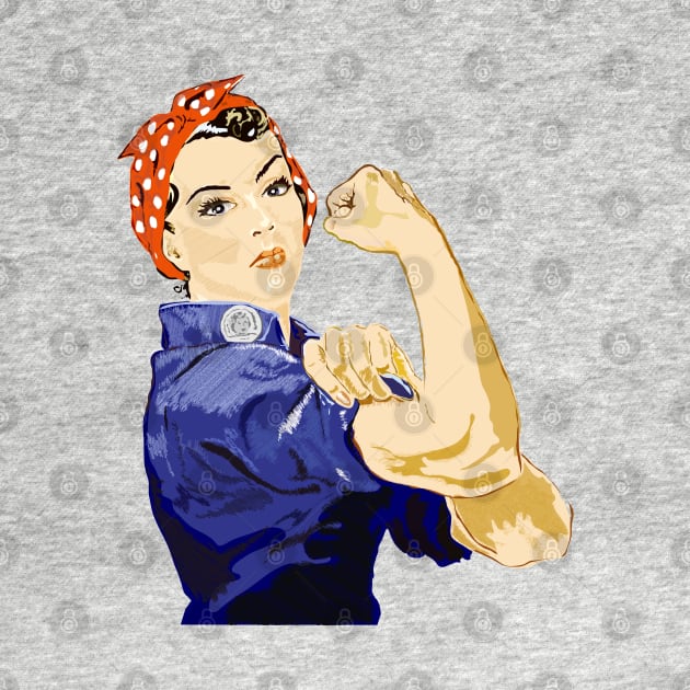 Rosie the riveter by Slownessi